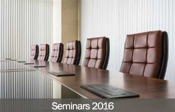 Seminars 2016